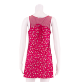 WHITE STUFF Womens Mini Dress Pink Floral Sleeveless Short UK 8