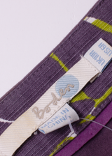 BODEN Womens A-Line Dress Purple Crazy Pattern Sleeveless Knee Length UK 10