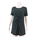WHITE STUFF Womens Shift Dress Green Short Sleeve Short UK 10