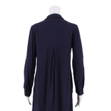FAT FACE Womens Shirt Dress Blue Long Sleeve Knee Length UK 10