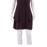 ALL SAINTS Womens Mini Dress Brown Sleeveless Short UK 6