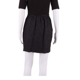 COAST Womens Pencil Dress Black Viscose Short Sleeve Knee Length UK 8