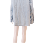 REPLAY Womens Shirt Dress Blue Long Sleeve Short S