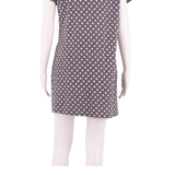 WHITE STUFF Womens Shift Dress Blue Spotted Short Sleeve Short UK 14