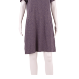 BODEN Womens Shift Dress Blue Spotted Short Sleeve Knee Length UK 14