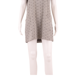 WHITE STUFF Womens Shift Dress White Crazy Pattern Short Sleeve Short UK 14