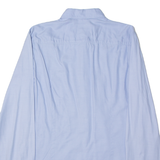 JOOP Mens Plain Shirt Blue Long Sleeve S