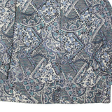ATELIER GOLDNER SCHNITT Womens Shirt Blue 90s Crazy Pattern L
