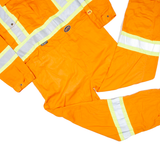PIONEER Reflective Workwear Mens Boiler Suit Orange Relaxed XL W44 L33