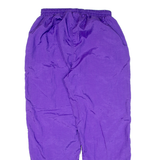 PLAYCREW Womens Track Pants Purple Tapered M W28 L29
