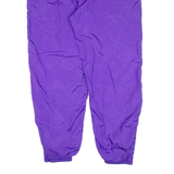 PLAYCREW Womens Track Pants Purple Tapered M W28 L29