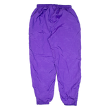 PLAYCREW Womens Track Pants Purple Tapered M W28 L29