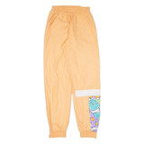 TRIUMPH Womens Track Pants Orange 90s Tapered XS W23 L30