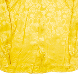 Womens Shirt Yellow Collared Long Sleeve L