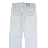 LEVI'S 505 Jeans Orange Tab Mens Blue Regular Straight 90s W34 L32