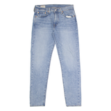 LEVI'S 512 BIG E Jeans Mens Blue Slim Tapered Stone Wash W29 L30