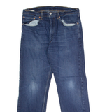 LEVI'S 505 Jeans Mens Blue Regular Straight W36 L32