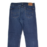 LEVI'S 505 Jeans Mens Blue Regular Straight W36 L32