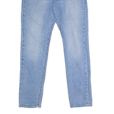 LEVI'S 512 BIG E Jeans Mens Blue Slim Tapered Stone Wash W34 L32