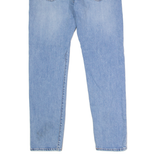 LEVI'S 512 BIG E Jeans Mens Blue Slim Tapered Stone Wash W34 L32