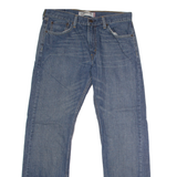 LEVI'S 505 Jeans Mens Blue Regular Straight Rinse W33 L34