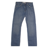 LEVI'S 505 Jeans Mens Blue Regular Straight Rinse W33 L34