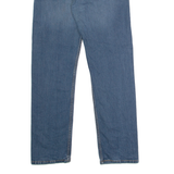 LEVI'S 505 Jeans Mens Blue Regular Straight Stone Wash W34 L32