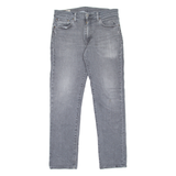 LEVI'S 511 BIG E Jeans Mens Grey Slim Straight W32 L32