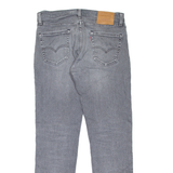 LEVI'S 511 BIG E Jeans Mens Grey Slim Straight W32 L32