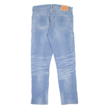 LEVI'S 508 Jeans Mens Blue Regular Tapered Stone Wash W33 L32