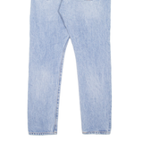 LEVI'S 501 BIG E Jeans Distressed Womens Blue Straight Stone Wash W28 L28