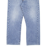 LEVI'S 501 Jeans Mens Blue Regular Straight Stone Wash W33 L24