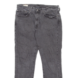 LEVI'S 511 BIG E Jeans Mens Grey Slim Straight W34 L30