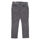 LEVI'S 511 BIG E Jeans Mens Grey Slim Straight W34 L30