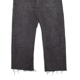 LEVI'S 505 Jeans Mens Black Regular Straight W30 L27