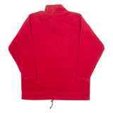 V-SPORT USA Flag Mens Fleece Red High Neck 90s Tight Knit L