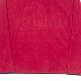 NAUTICA Mens Fleece Red 1/4 Zip Tight Knit XL