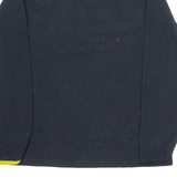 NIKE Mens Fleece Black 1/4 Zip Tight Knit L