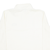 CHAMPION Wildcats Mens Fleece Cream 1/4 Zip Tight Knit XL