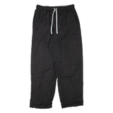 STARTER Mens Track Pants Black Straight M W32 L30