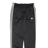 ADIDAS Mens Track Pants Black Tapered S W28 L31