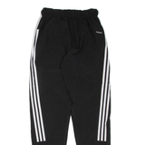 ADIDAS Mens Track Pants Black Tapered S W26 L33