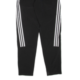 ADIDAS Mens Track Pants Black Tapered S W26 L33