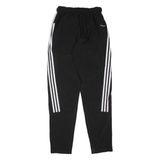 ADIDAS Mens Track Pants Black Tapered S W26 L33