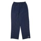 REEBOK Mens Track Pants Blue Straight L W30 L33