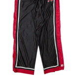 STARTER Mens Track Pants Black Straight L W32 L32