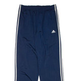 ADIDAS Mens Track Pants Blue Straight XL W32 L32