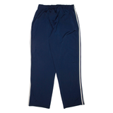 ADIDAS Mens Track Pants Blue Straight XL W32 L32