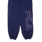 FILA Mens Joggers Blue Tapered S W26 L30