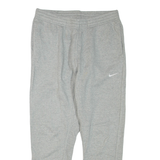 NIKE Mens Joggers Grey Tapered L W30 L29